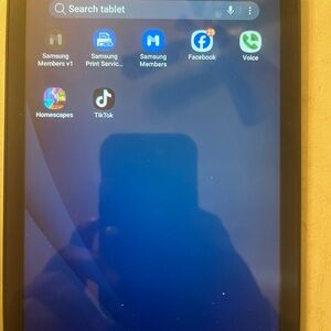 Samsung Black Tablet